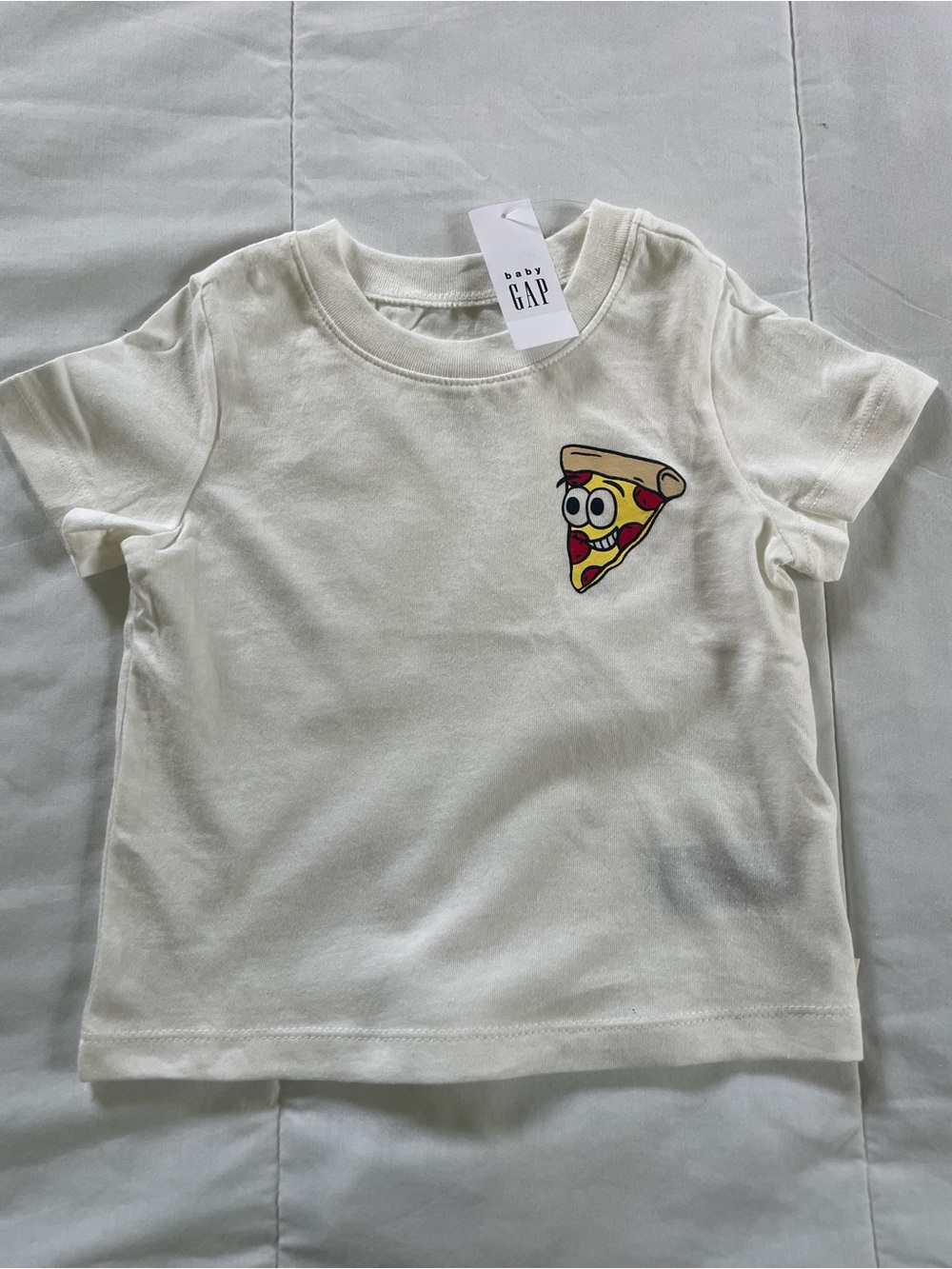 Baby GAP Short-Sleeve Tee with Pizza Patch